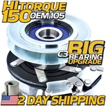 Hitorque 150FTLB (oem 105) Bigbearing Upgrade AM141536 Pto Clutch For John Deere. Fixed Price $119.99.