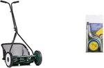 American Lawn Mower 16-INCH 7-BLADE Push Reel + Sharpening Kit. Fixed Price $286.99.