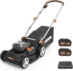 Worx 17'' Cordless Lawn Mower, 2 In Electric Cuts To Edge, Compact & Lig. Fixed Price $499.99.