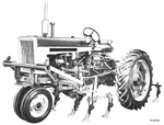Owner's Manuai Ih 268 Mounted Row Cultivator For Farmall 504 Tractor. Fixed Price $25.00.