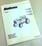 Bolens Mower Garden Tractor 5018H 5019H 5020H Safety Operators Owners Manual. Fixed Price $15.00.