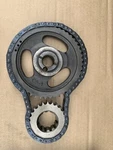 Ford Small Block Set: Roller Camshaft, Tru Timing Chain, Front Cover. Fixed Price $80.00.