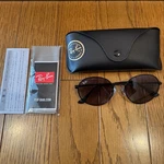 Ban RB3612D Sunglasses Black Gray 56 19 145 Authentic Genuine Now. Fixed Price $169.76.