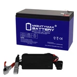 Mighty Max 12V 7AH Gel F1 Replaces Sunlawn EM-2 Cordless Mower + Charger. Fixed Price $39.99.