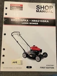 Oem Honda HRS216PKA HRS216SKA Lawn Mower Service Manual Cw 2014. Fixed Price $85.00.