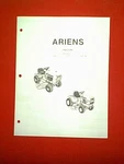 Ariens Garden Tractor Models GT-17 GT-18 GT-19 Service Manual. Fixed Price $6.00.