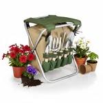 Picnic Time Kneeler And Seat Folding Gardening Bench Portable. Fixed Price $102.74.