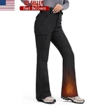 Water Resistant Fleece Lined Women's Snow Pants W/ Adjustable Waist & Pockets. Fixed Price $56.11.