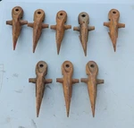 Vintage Gravely Two Wheeled Tractor Sickle Bar Mower Guards (8) MD989. Fixed Price $49.99.