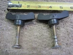 Earthwise 20" Model 60120 24VOLT Cordless Mower Black Handle Knobs & Bolts. Fixed Price $7.95.
