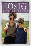 Custompictureframes 10X16 Stainless Silver - Solid Wood Mod. Fixed Price $96.75.