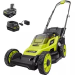 Ryobi One+ 18V 13 In. Cordless Battery Walk Behind Push Lawn Mower With 4.0 Ah. Fixed Price $209.25.