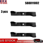3PK High Lift Bagging Blades Fit Husqvarna 588811002 MZ48 TS348D TS348XD. Fixed Price $49.99.