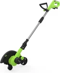 20V Cordless Lawn Edger W/4.0AH Battery 9IN Blade Electric Tool For Garden. Fixed Price $86.99.