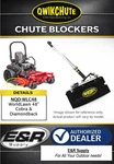 Qwikchute Blocker For Worldlawn Cobra & Diamonback 48" Deck, NQD-WLC48. Fixed Price $396.70.