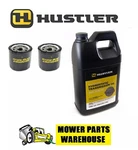 Genuine Oem Hustler Mower Hydro Transmission Oil Change Kit Synthetic 20W50. Fixed Price $86.95.