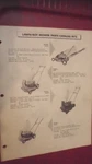 Vintage Lawn-boy Mowers Factory Parts Catalogue 1972 8230 8229 Models. Fixed Price $19.94.