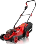 14" Cordless Lawn Mower Compatible With Milwaukee M18 Battery, 2-IN-1 Brushless. Fixed Price $269.05.