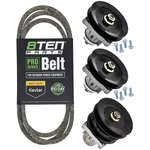 Spindle Belt Kit For Combo Inch Deck Mtd White GT205 LT946H LT4600H Tractor. Fixed Price $101.95.