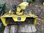 John Deere Tractor 36" Snow Blower Thrower Attachment G37AJ 210 212 214 216. Fixed Price $400.00.