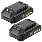 Greenworks 24V Lithium Battery Replacement 3.0AH Pack For Trimmer Blower Chain. Fixed Price $77.79.