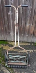Vintage Suffolk Manual Push Reel Lawn Mower - Made England. Fixed Price $145.00.
