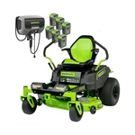 Greenworks Crossoverz CRZ426 60V Zero-turn Riding Mower W/ Batteries. Fixed Price $2396.96.