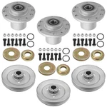 48" Deck Spindle With Pulley For Exmark Viking VH4815KC VH15KA362 V48-16BV-H. Fixed Price $120.00.
