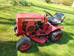1976 Wheel Horse B100 Tractor Mower Deck & Snow Thrower Kohler Low Range Pto. Fixed Price $1800.00.