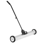 36" Magnetic Sweeper With Wheels 55LBS Rolling Lawn Yard Grass. Fixed Price $56.39.