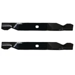 1910917 Two Notched Air-lift Blades Requires 2 For 33" Deck Fits Troy-bilt. Fixed Price $31.99.