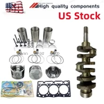 For Kubota D1305 Engine F3060 F3080 Tractor Overhaul Rebuild Kit+crankshaft. Fixed Price $854.05.
