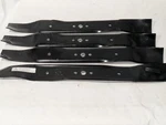 Set Of New Oem Husqvarna Mower Blades 21" Craftsman Poulan 532406712. Fixed Price $22.95.