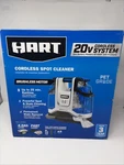 Hart HPSP25B 20V Cordless Spot Cleaner Kit 4AH Battery Charger. Fixed Price $125.00.