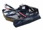 72" Bradco Extreme Duty Ground-shark Brush Cutter Attachment Track Loader Mower. Fixed Price $16495.00.