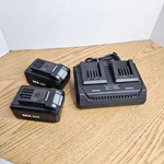 Lawnmaster Mx 24V 24LB4005-CN Lithium-ion Rechargeable Battery 2X Pack Charger. Fixed Price $74.99.