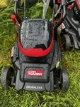 Hyper Tough 18" Powered Brushless Push Mower (40V Battery Not Included). Fixed Price $120.00.