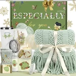 Self Care Luxury Relaxation Gift Set For Women Mothers Day, Best Wishes, 9 Piece. Fixed Price $52.99.
