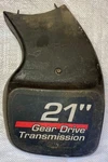 Used Drive Belt Cover For An Electrolux 21" Push Mower. Fixed Price $14.99.
