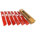 (6) 54" Mower Blades For John Deere Ztrak Z525E Z535M Z540M Replaces M143520. Fixed Price $69.99.