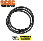 Exact Repl Scag Pump Drive Cogged Belt 483166 483086 Turf Tiger STT61V 29DFI. Fixed Price $18.95.