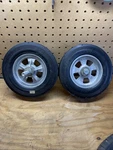 Toro / Lawn Boy Steel Rim Hard Rubber Wheel 743549 2 Pack. Fixed Price $50.16.