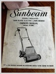 Sunbeam 3129C Lawn Mower Manual - Part# 3005252 Twin Blade 1981 Electric. Fixed Price $13.99.