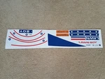 Complete 1976 Lawn-boy Mower Stars & Stripes Liberty Model 8234EX Decal Set.. Fixed Price $69.99.