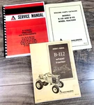 Allis Chalmers B-112 Lawn Garden Tractor Service Manual Parts Operators B112. Fixed Price $59.97.