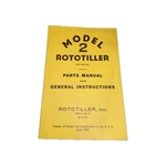 Vintage Model 2 Rototiller Parts Manual And General Instructions Troy Ny Usa. Fixed Price $13.27.