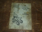 Ford 80 100 120 Lawn Tractors Kohler K301 K321 Engine Service Repair Manual Xz. Fixed Price $56.81.