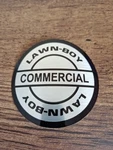 Lawn-boy 80S Commercial Mower Model 8461 6461 Brushed Metal Recoil Decal. 612823. Fixed Price $9.99.