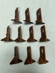 Set Of 10 New Flail Blades Ford Mowers 907 917 #220398. Fixed Price $86.99.