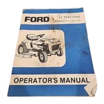 Ford Tractors Models LT111 And LT81 Operator's Manual Original. Fixed Price $19.99.
